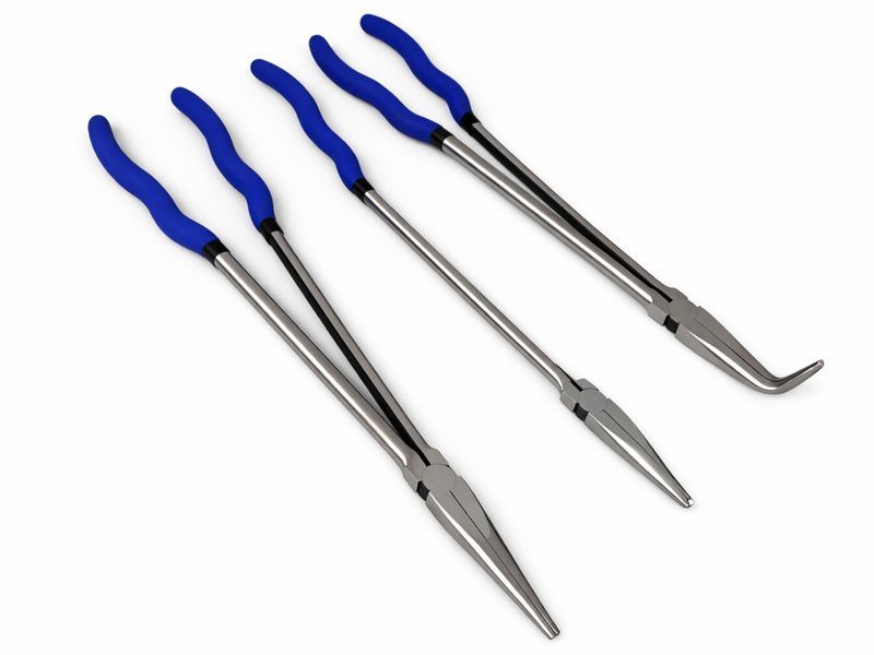 Комплект екстра дълги клещи 3 части 400 мм gebo tools