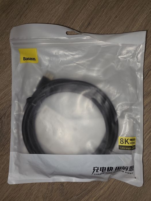 HDMI 2.1 Кабеля (8k на 60Hz) Ugreen Baseus, 2m, 1.5m, 1m