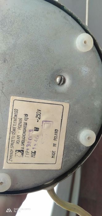 Светильник фарфоровый