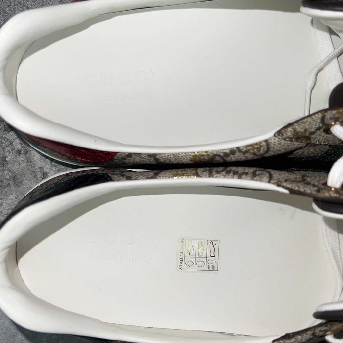 Vand adidasi Gucci ACE GG Bees Supreme Canvas - toate marimile pe stoc