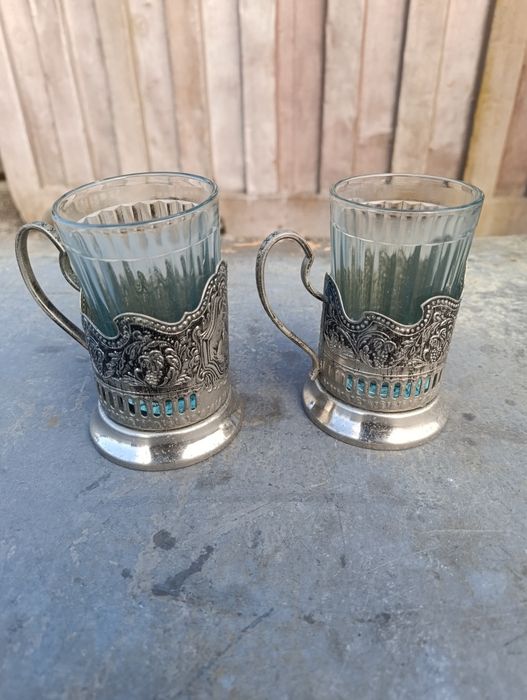 Подстаканник мельхиор