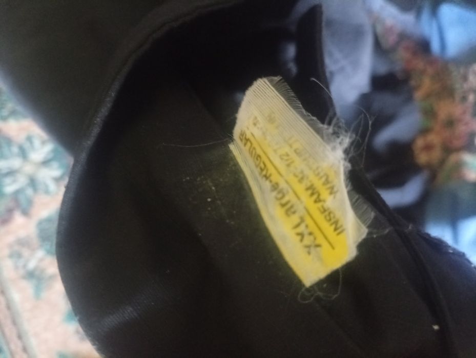 Форма для охраника черный размер ХХL