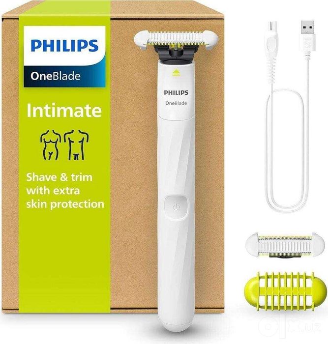 Body Trimmer Philips OneBlade Intimate — бритьё и стрижка