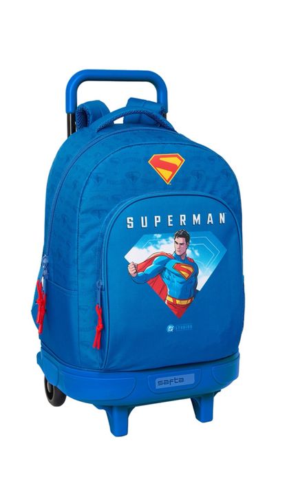 Ghiozdan Superman albastru 33 x 45 x 22 cm! Nou!