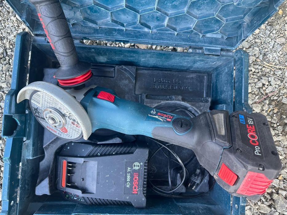 Polizor bosch gws 18v 125se hilti dewalt