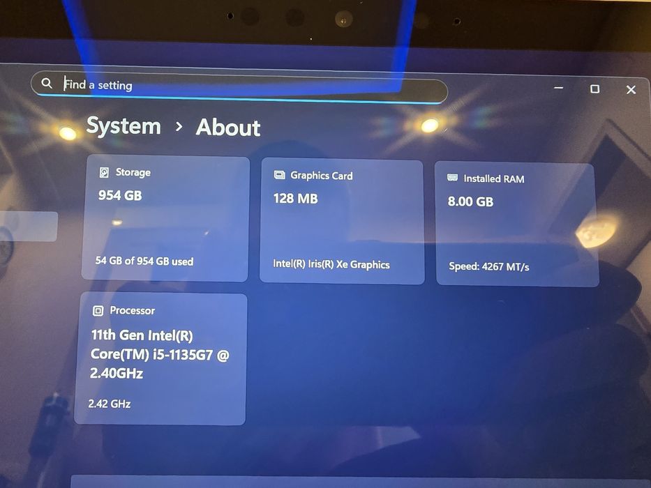 Microsoft Surface Pro 7+ / 1TB SSD / i5 11th / 8GB Ram