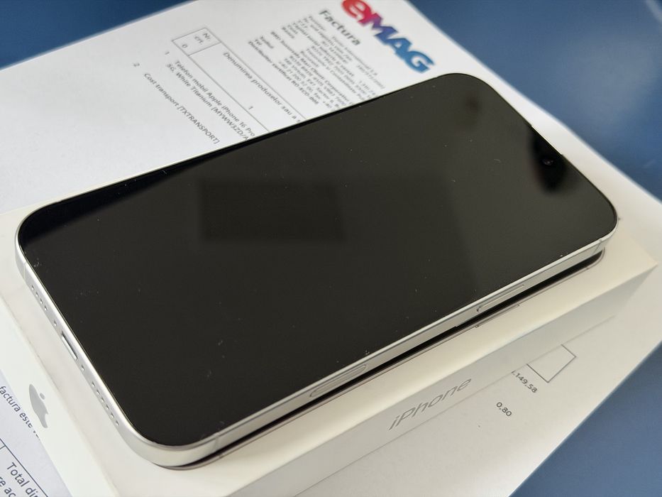 iPhone 16 Pro Max White Titanium