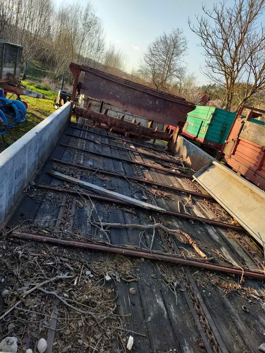 Remorca de gunoi 3.5 t mig de gunoi 3.5 t obloane tabla 3 lanturi