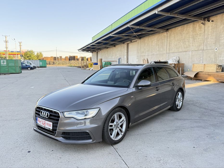 Audi A6 S-Line , 2.0 Tdi 177 cp ,Automat, Led , Xenon , Panoramic, Alcantara , Istoric Km !