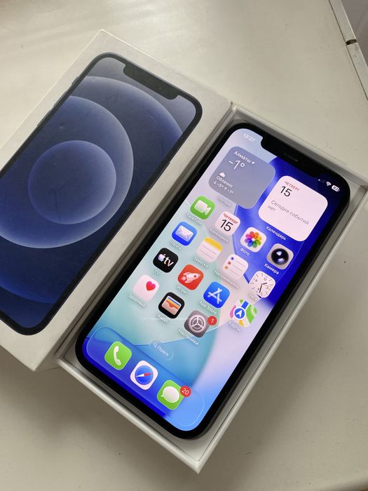iPhone 12 128gb 75% Полный комплект