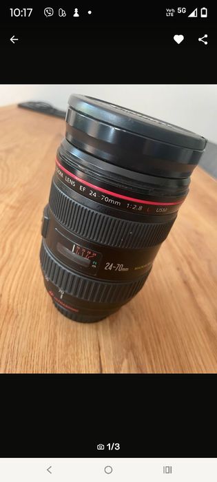 Обектив Canon 24-70mm L F2.8