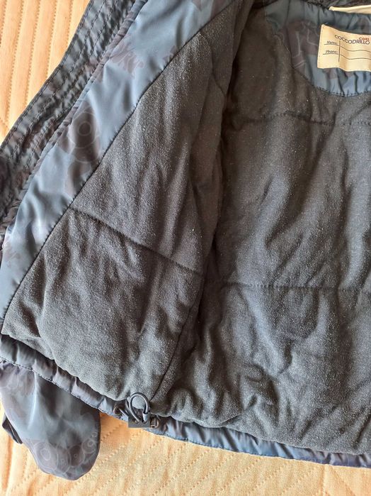 Детско зимно яке за момче Coccodrillo, размер 80, с качулка и ръкавици