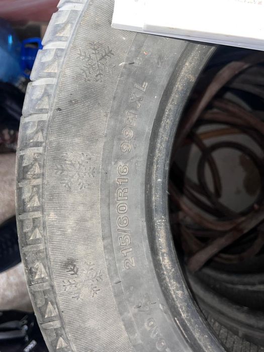 Зимные шины б/у 4штук