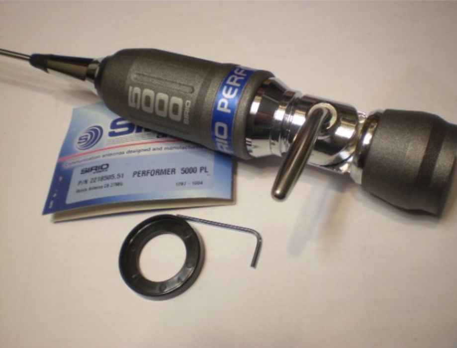 Antena radio CB - Sirio Performer/ Turbo 5000 PL (Inox/ rabatabila)