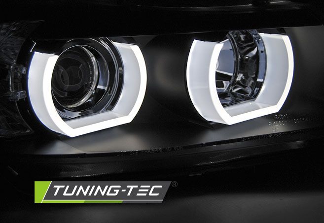 Faruri Angel Eyes 3D cu Xenon pentru BMW E90/E91 03.05-08.08
