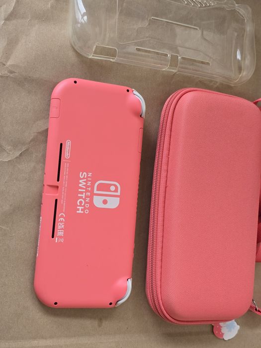 Nintendo Switch Lite 64gb microSD + Picofly и калъф