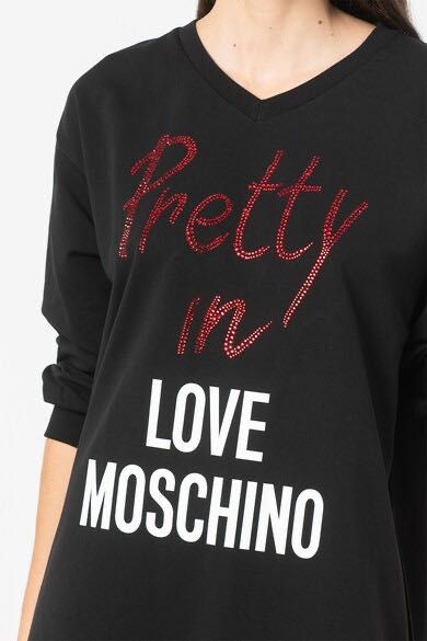Черна рокля Moschino