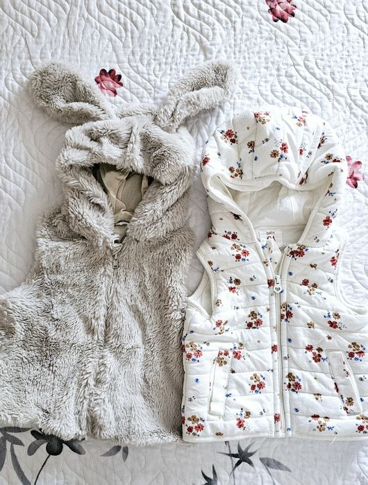 Lot geci/veste primavara/toamna/ iarna, 5 bucati, masuri 74-80