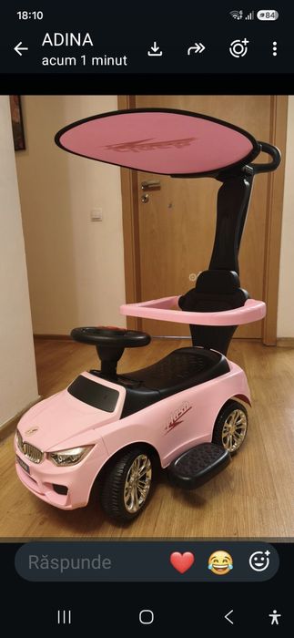 Masinuta fetite ca noua