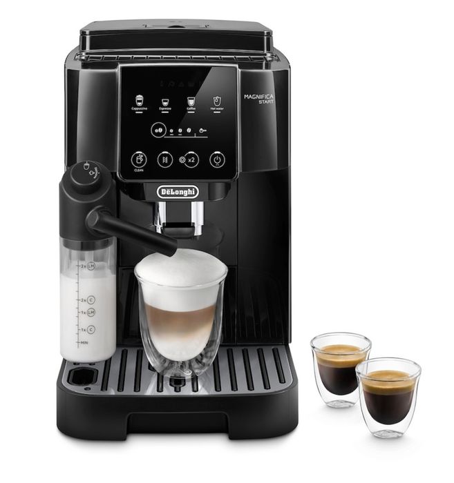 Espressor automat De’Longhi Magnifica Start Milk ECAM220.60.B, 5 bauturi, Tehnologie LatteCrema(Expressor, Expresor, Aparat de cafea)