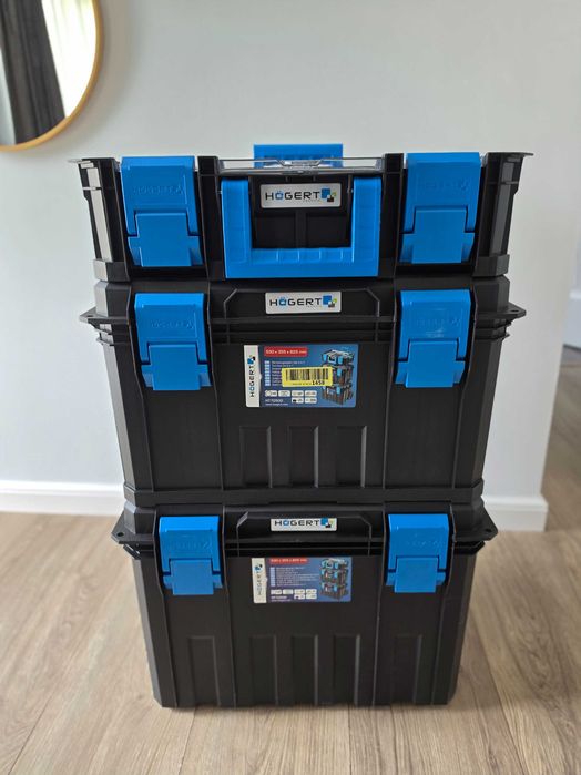 Trusa pentru scule cu roti Hogert HT7G500 825x530x355 mm