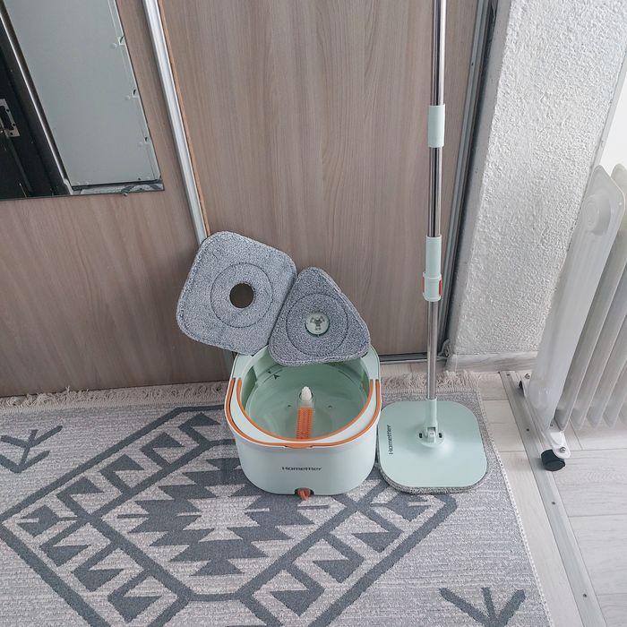 Продам швабру с ведром б/у