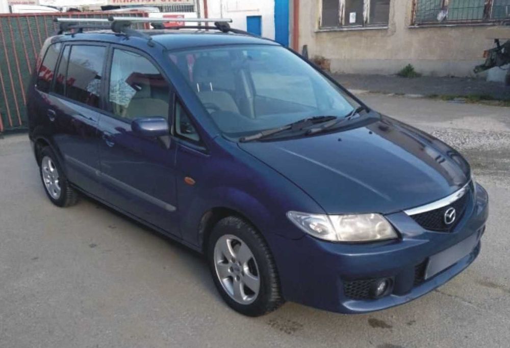 ЧАСТИ Мазда ПРЕМАСИ 1998–2002г. Mazda Premacy Minivan цвят син
