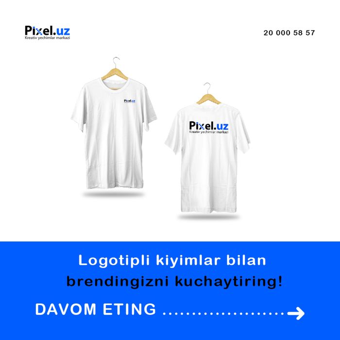 Reklama va Poligrafiya Agentligi  Fubolka ga logo