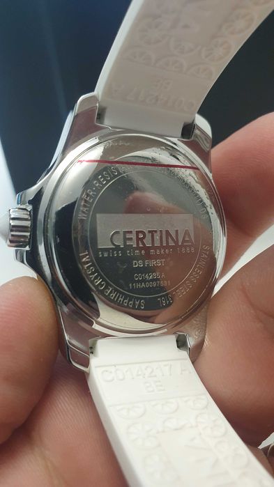 Ceas dama Certina DS First Lady Ceramic in cutie originala