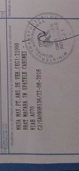 Autoplatforma volvo fl 6 cu macara ,troliu si furca