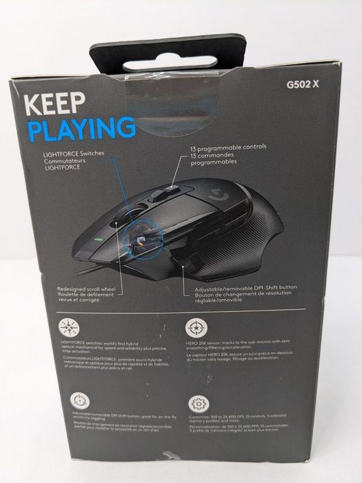 Нова геймърска мишка Logitech G502 Hero