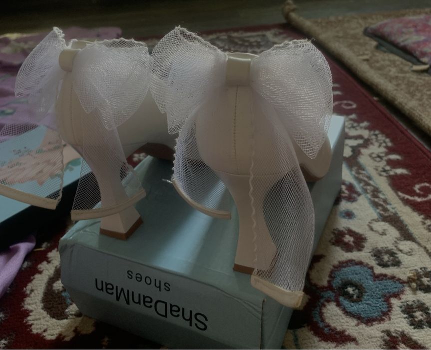 Туфли белый