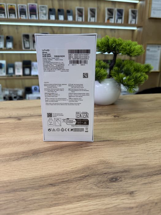 ‼️Vivo Y19s 128Gb/6Gb ram Silver - Sigilat - Garantie 24 luni