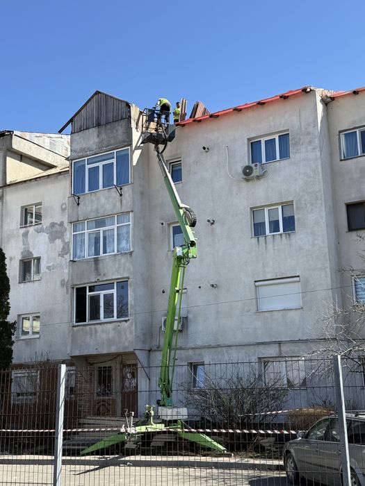 Inchiriem nacela sau executam lucrari la inaltime de pana la 17 m