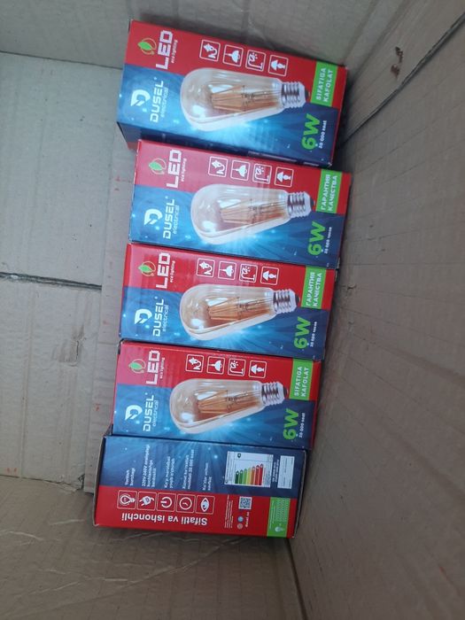 Dusel Led lampalari 6 W E27