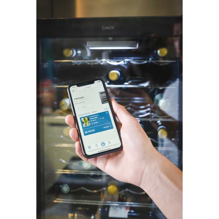 Нов охладител/витрина за вино CANDY CWC 150 EM/NF 41 бутилки