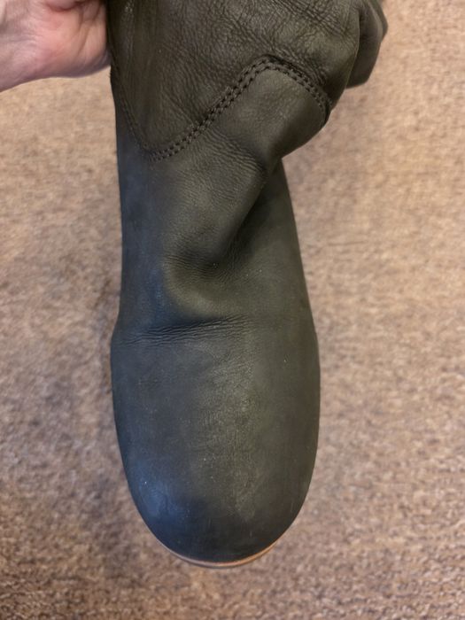 Cizme din piele naturală cu blana naturala Interior,  marimea 37