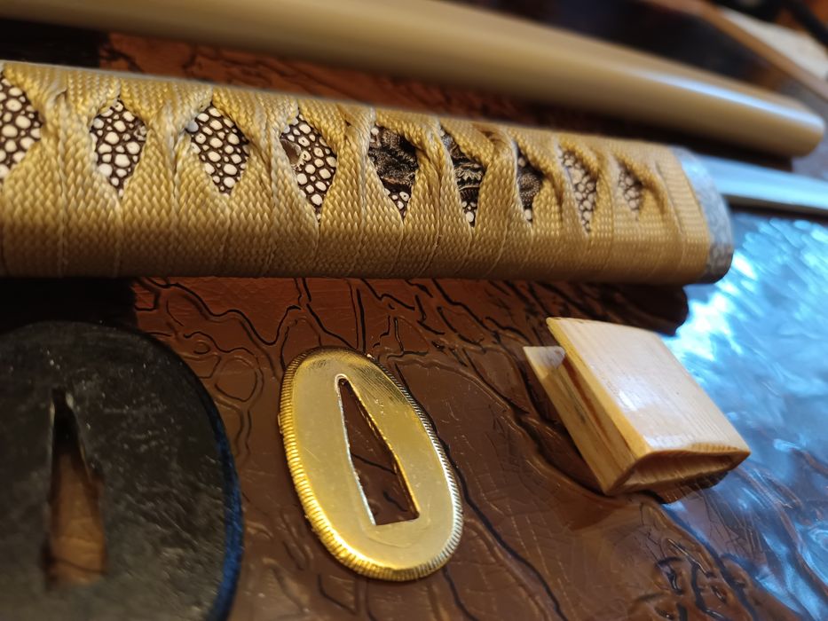 artă japoneză/sabie katana/wakizashi/lemn/iaido/panoplie/antrenament