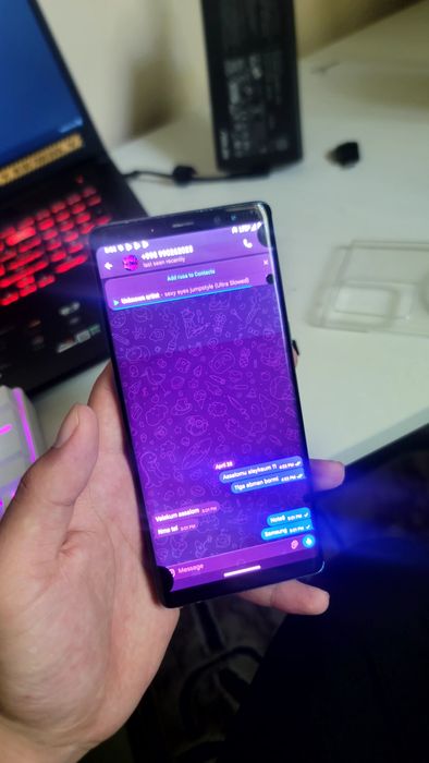 Samsung note 8 va s8+