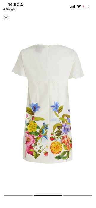 Weekend Max Mara рокля с артистичен флорален принт