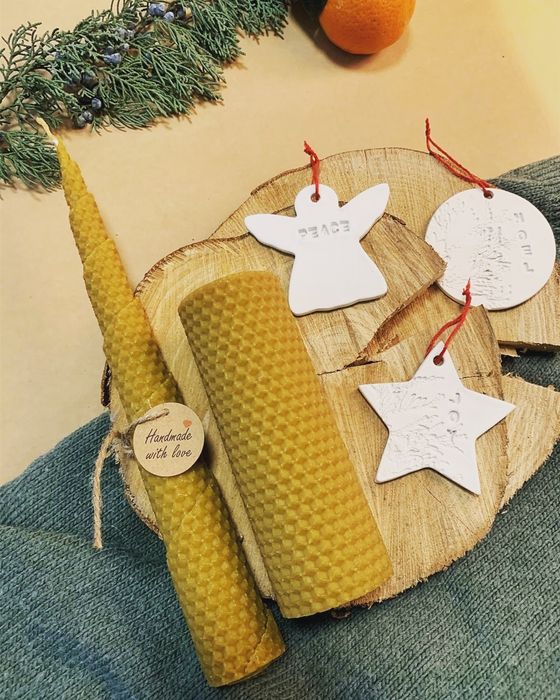 Lumanari cu ,,Miros de miere"