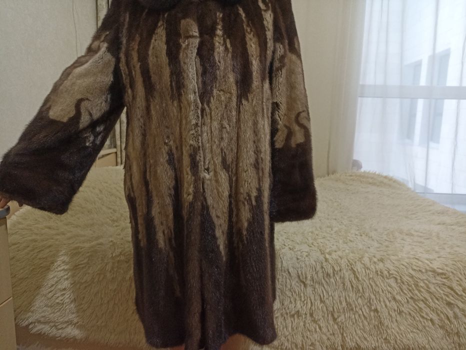 Шуба норковая б/у