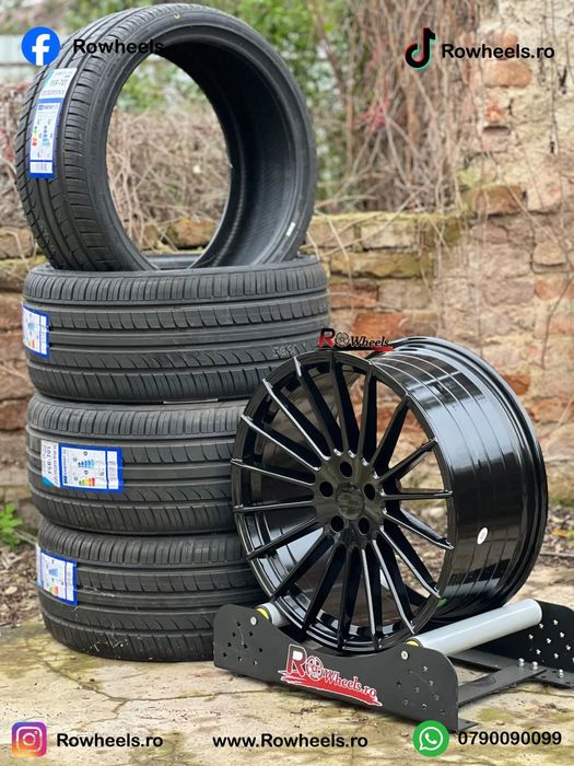Jante Roti Mercedes 20 R20 Model spitat R20 W222 W221 W212 W204 W205 CLS W212 W222 W213 GLE GLC W223 W214 cu anvelope vara sau iarna 245/275 sau alte dimensiuni recomandate de producator Roti Mercedes R20 Hamann