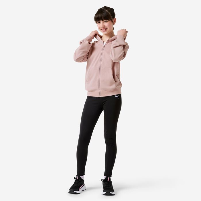 Trening Puma din bumbac cu fermoar, - produs resigilat Decathlon