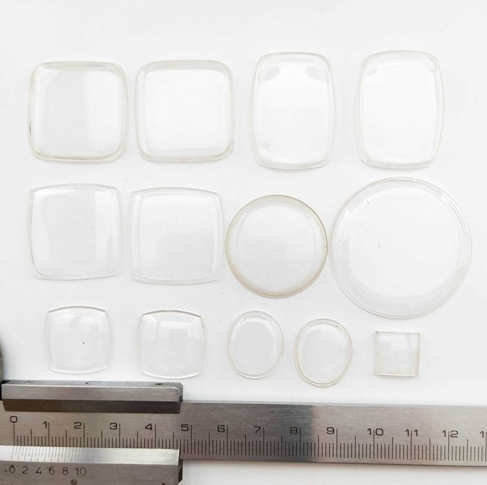 КРИСТАЛНО СТЪКЛО за ЧАСОВНИК. Плексигласови формени кристални СТЪКЛА