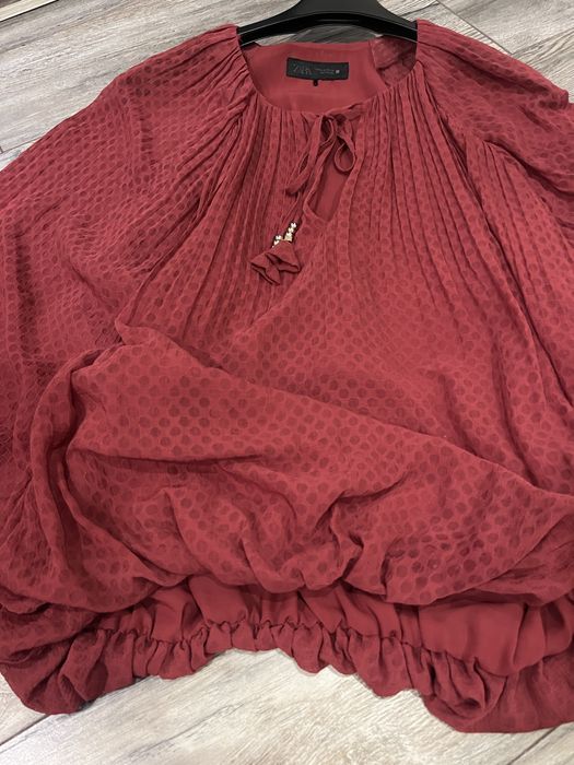 Комплект малиново червен Zara