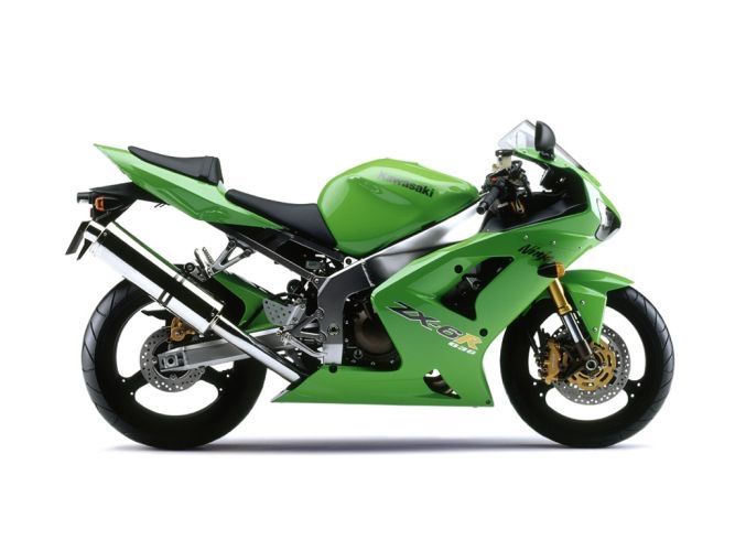 Kawasaki ZX6R (2004) На части