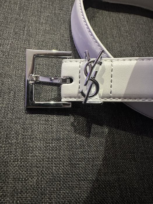 curea ysl alba buckle silver
