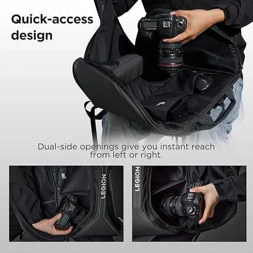 Rucsac Lenovo Legion 16-inch Armored Gaming Backpack GB900 20L Rezistent Apa/Socuri