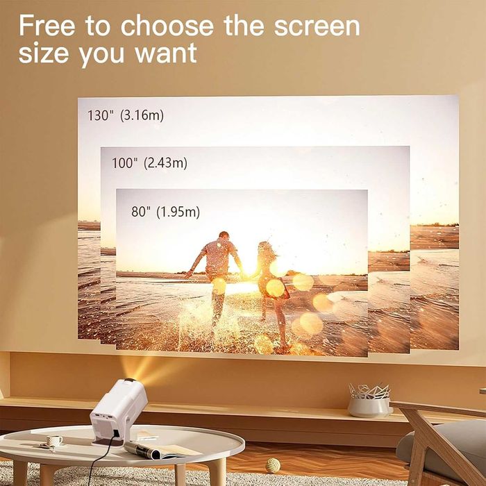 Мини проектор HY320 с WiFi и Bluetooth